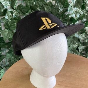 LIKE NEW H&M Black Cap with PS5 Official PlayStation Licensed Logo